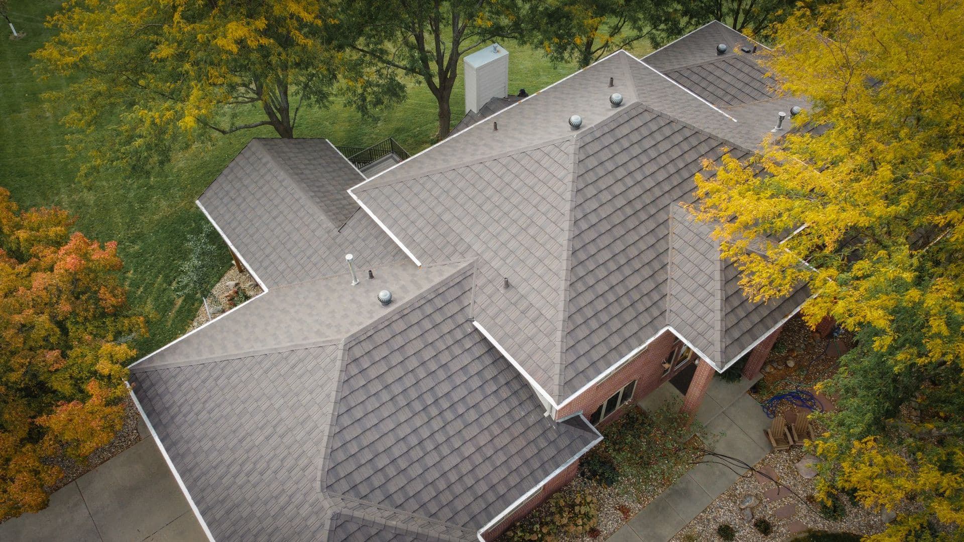 Stone-coated steel roofing